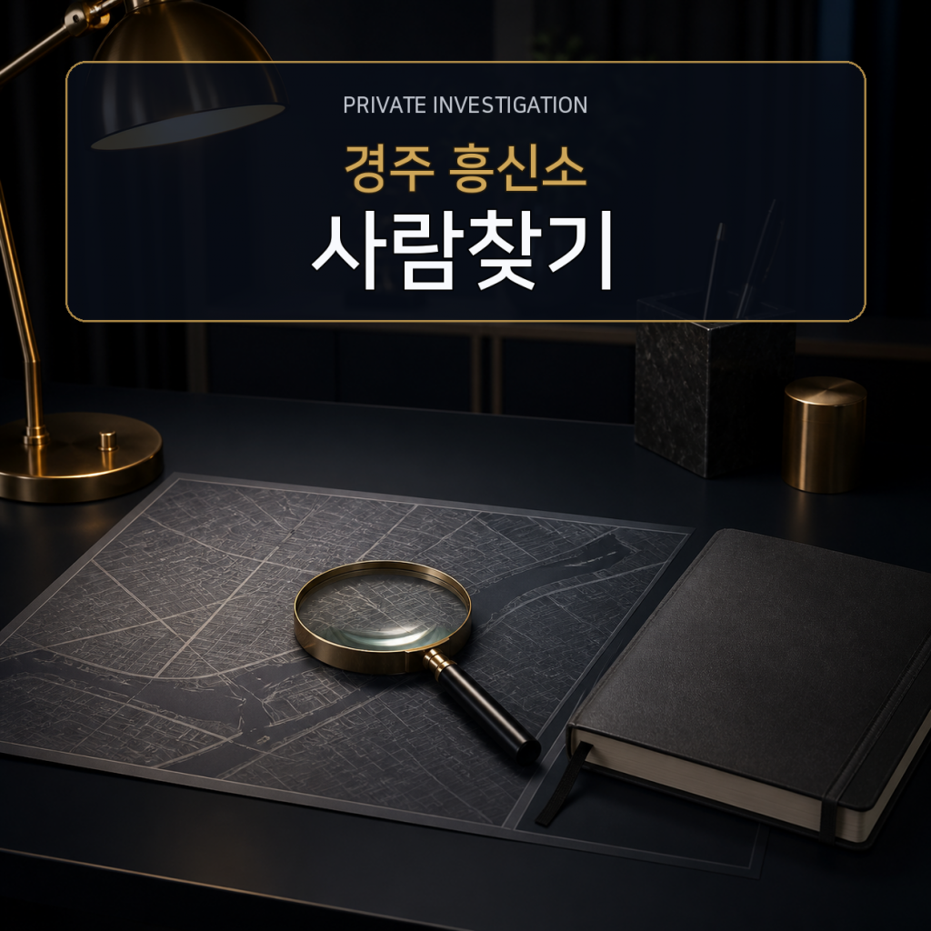 경주 사람찾기·소재파악 전문 흥신소